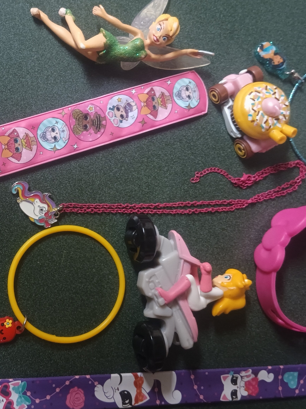 Kids Pink Fairy Toys Play Accessories Bundle